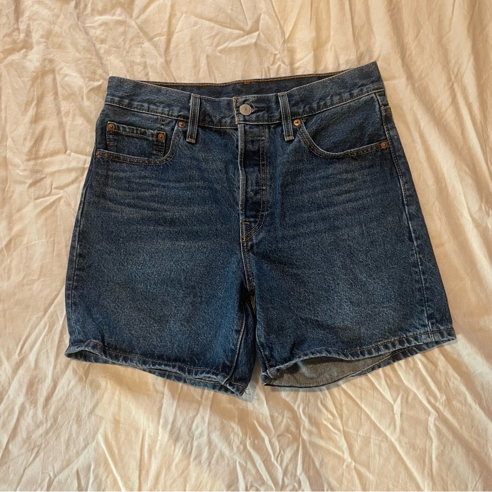 Levi's Blue Jean Shorts for Women